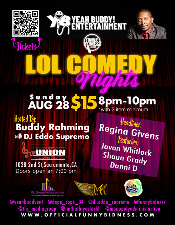 LOL Comedy Nights – Aug 28th