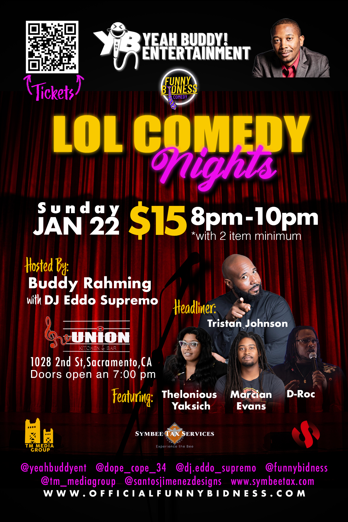 LOL Comedy Nights – Jan 22nd