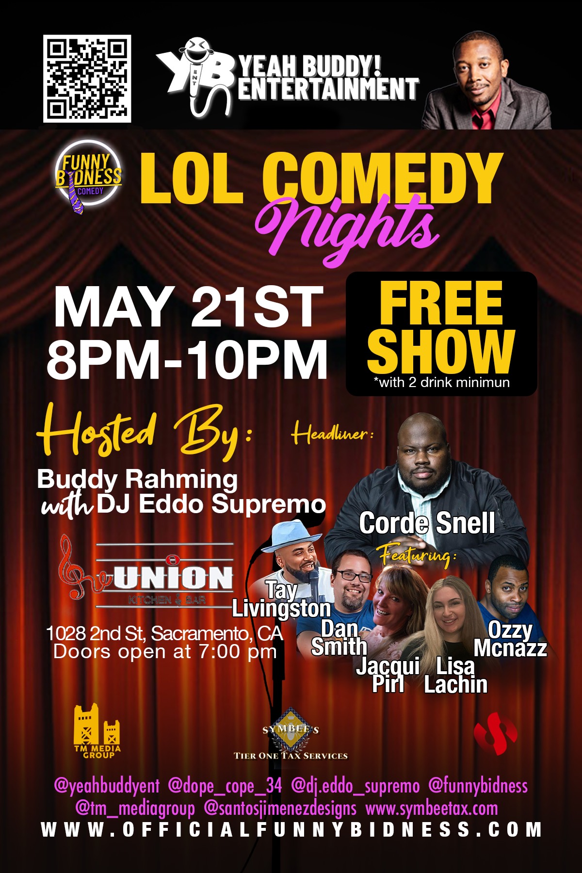 LOL Comedy Nights – May 21st